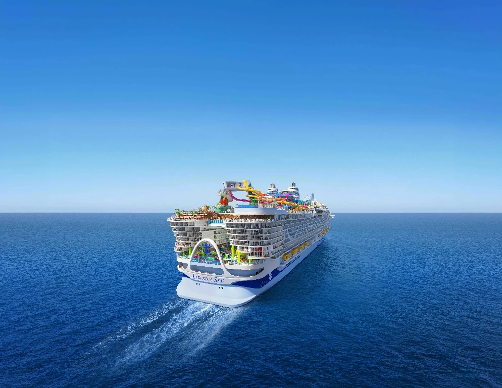 Royal Caribbean unveils 'Legend of the Seas'