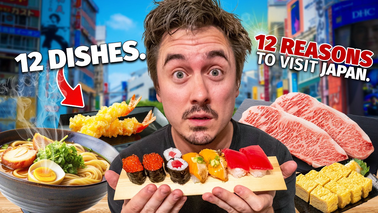 12 Must Try Japanese Foods in Tokyo 🇯🇵 Ultimate Travel Guide