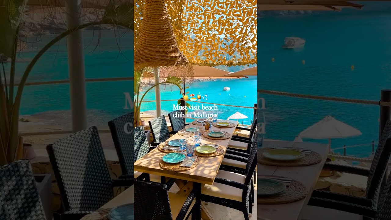 🇪🇸 Gran Folies Beach Club in Mallorca places to visit in Majorca #mallorca #majorca
